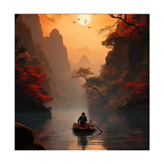 Landscape Wall Art Print 500x500mm
