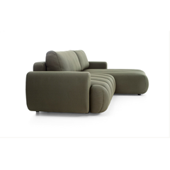 Corner Sofa Bed Chl Right – Olive
