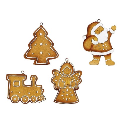 1 Assorted Ornament Christmas Gingerbread