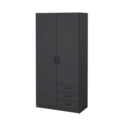 Sprint Wardrobe with 2 doors & 3  drawers