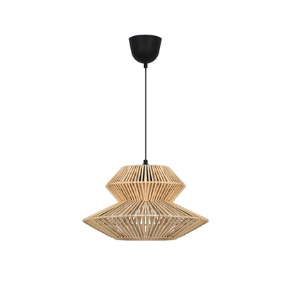 Pendant Lamp Bali – Natural & Black