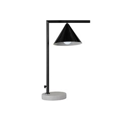 Black Table Lamp - D250mm H530mm