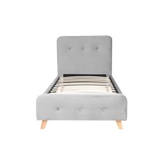 Upholstery Bed 90x200 - Light Grey