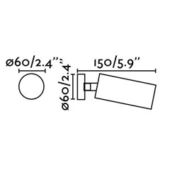 Stan Projector White 1 X GU10