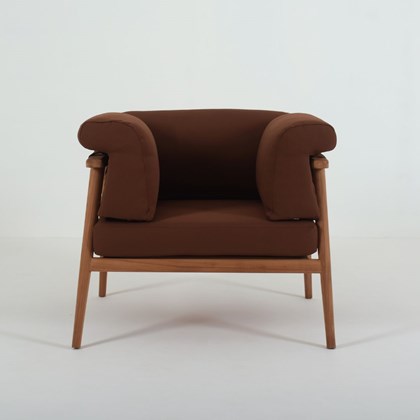Teak Armchair With Cushions