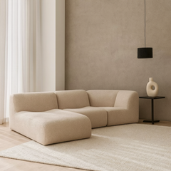 Brown Modular Sofa Corner