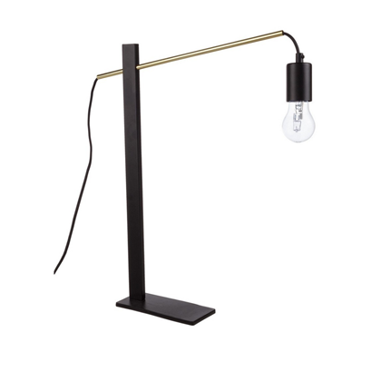 Black Table Lamp H50