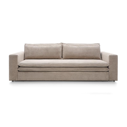 3-Seater Sofa Bed Slim – Beige