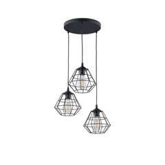 Diamond New Black Hanging Lamp 3