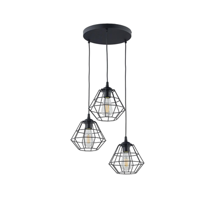 Diamond New Black Hanging Lamp 3