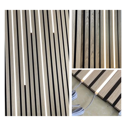 Acoustic Panel LED Lights 1.2x1x300 cm - 18W