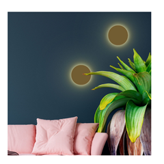 Wall Lamp Luna Gold 20 Cm