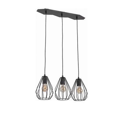 Pendant Lamp Brylant Triple Black