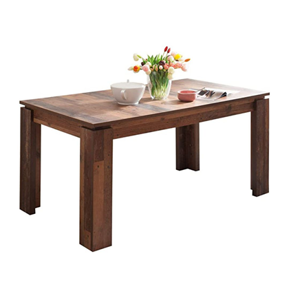Old Wood Table Extendable - 160-200 x 77 x 90cm