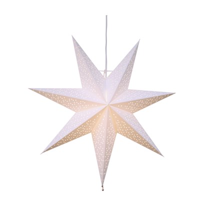 Paper Star Dot White 54 cm