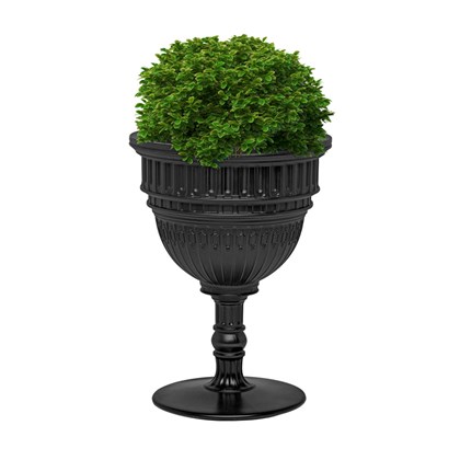 Capitol Planter and Champagne Cooler Black