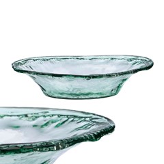 Oval Glass Centrepiece Dish