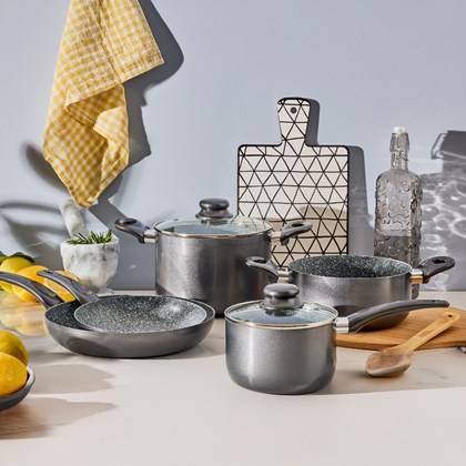 7 Piece Cooking Set – Grey