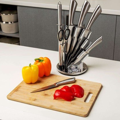 Knife Set 8in1 Stainless Steel