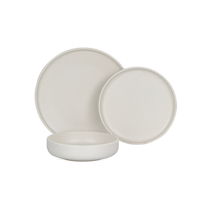8 Piece Set Pepper White