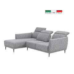 Sofa 3-Seater + Chaise Longue Left – Grey
