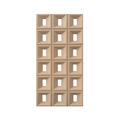 PU Hollow Component Rectangle