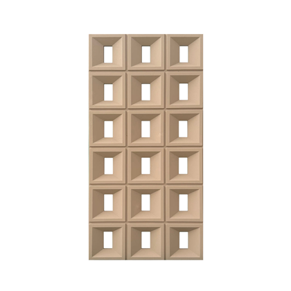 PU Hollow Component Rectangle