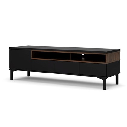 Roomers TV Stand Black Walnut