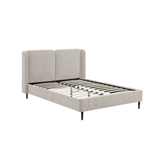 Upholstery Bed 160x200cm - Beige