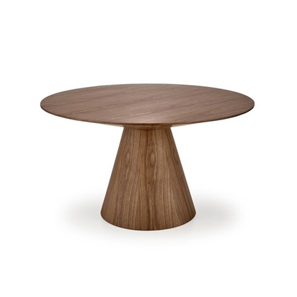 Dining Round Table 136x78cm - Walnut