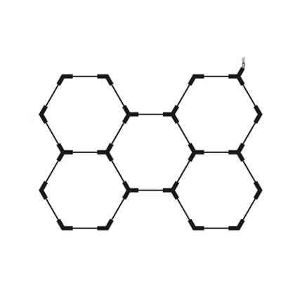 Hexagon Set Lights 5Hexs 192W