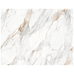 Decorative Wall Panel 122x260x0.8 cm - Marble Tiles Texture Calacatta Lux