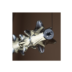 Elva Brass 30W Hanging Lamp LED