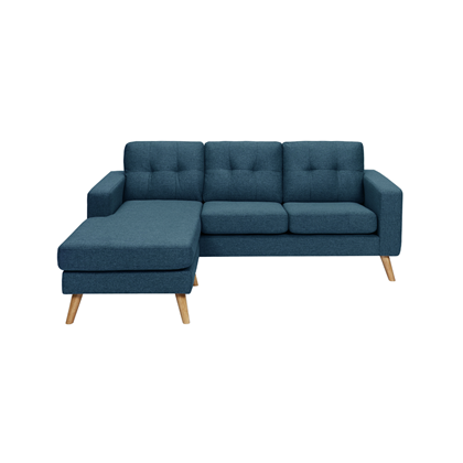 Reversible Corner Sofa – Dark Blue