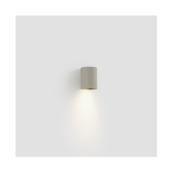 Sole Round Striped Wall Light – Grey