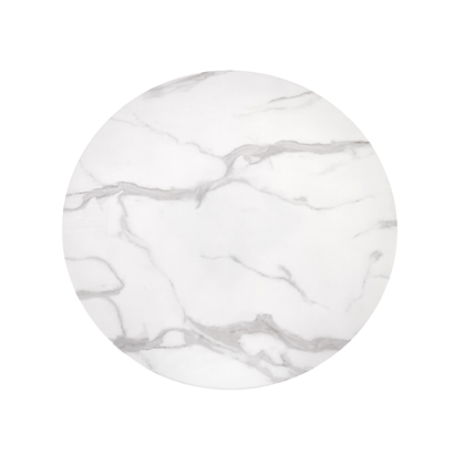 Ambrosio Table – Black & Marble