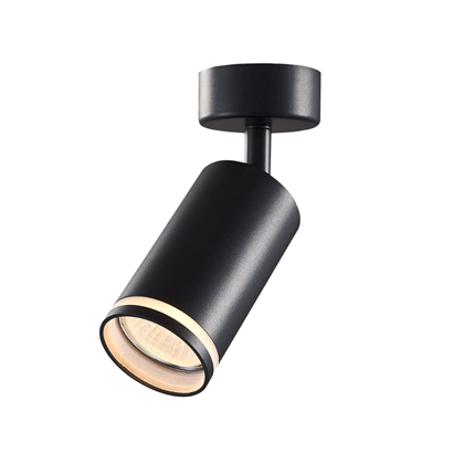 Spotlight for surface mounting KING SP717 black