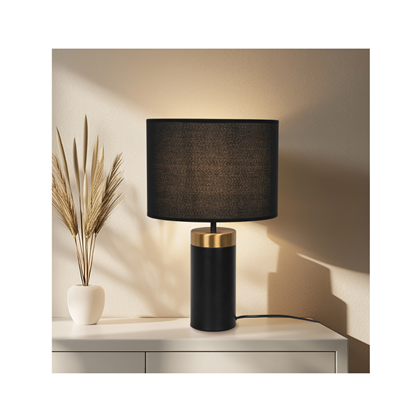 Table Lamp Luciano – Black/Gold