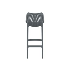 75cm Bar Stool in Dark Grey