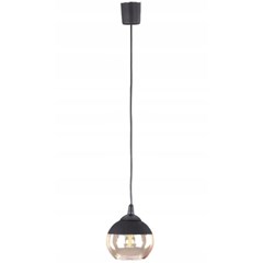 Pendant Light Amber Glass Shade