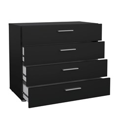 Pepe chest 4 drawers Black