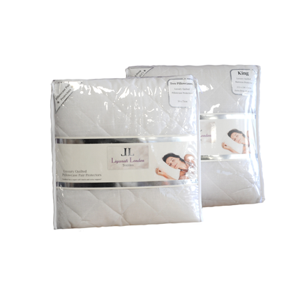 Two Pillow Protector with Zip 48x74 plus 15cm
