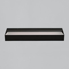 Brick Wall Lamp – Textured Black
