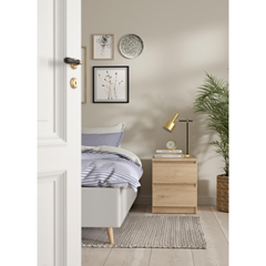 Bedside Table - 2 Drawers