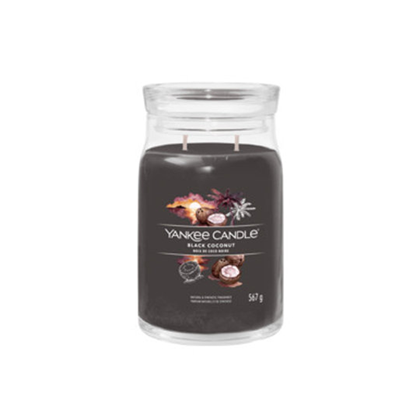 Black Coconut Signature Large Jar Candle