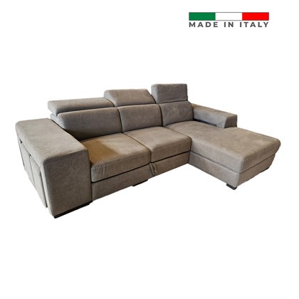 Sofa Bed 2-Seater With Chaise Longue Right 00294 - R27