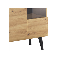 Cabinet 2 Doors 2 Drawers – Artisan Oak