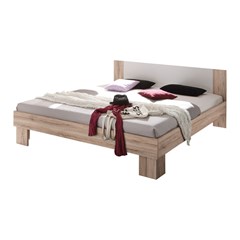 Bed 160x200 - Light Oak & White