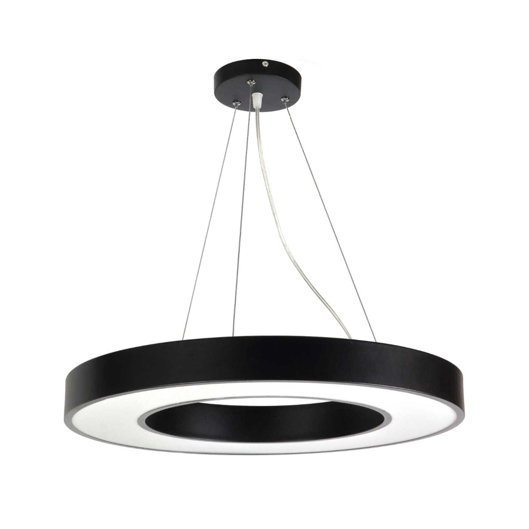 LED Pendant Round 36W - Black 4000K