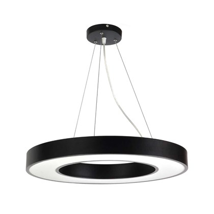 LED Pendant Round 36W - Black 4000K
